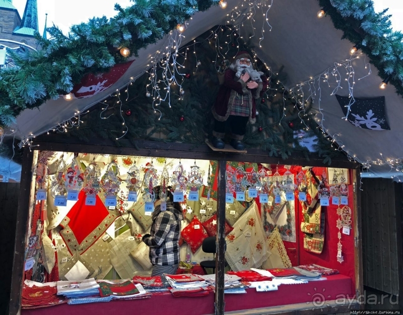 Рождественские метаморфозы. Эрфурт и ярмарка, как на ладони