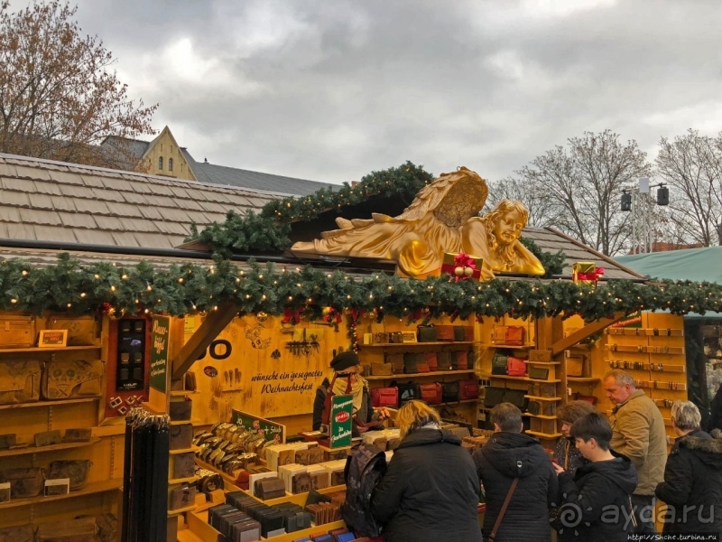 Рождественские метаморфозы. Эрфурт и ярмарка, как на ладони