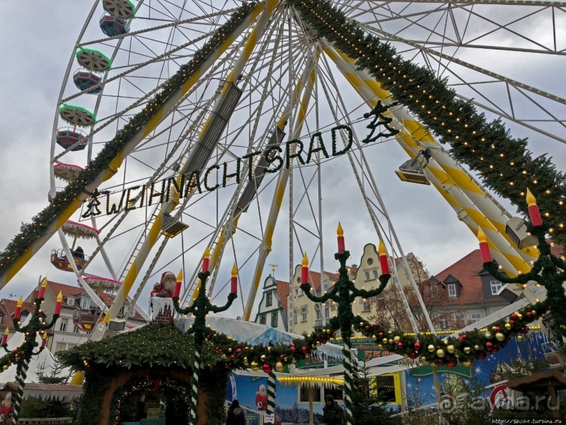 Рождественские метаморфозы. Эрфурт и ярмарка, как на ладони