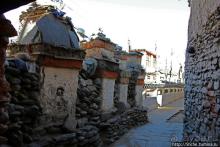 Кагбени — истинные ворота Мустанга, зеленый оазис в горах