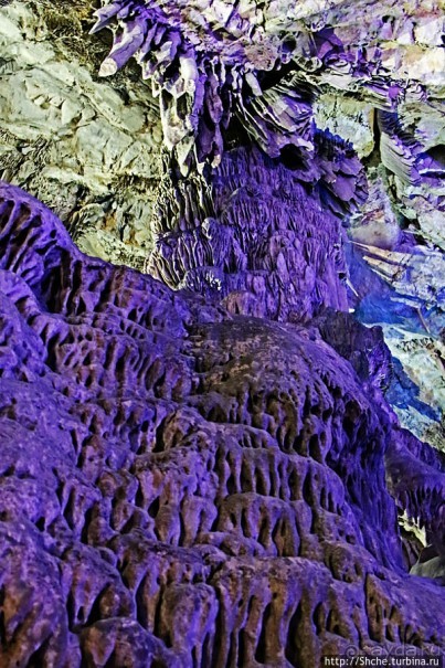 Диковинные сталактиты и причудливые сталагмиты св. Михаила