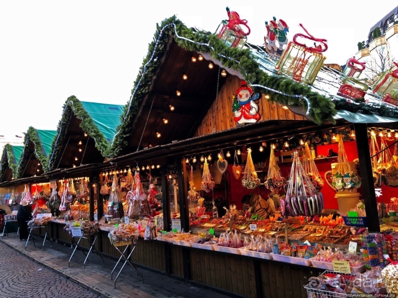 Альбом истории "Рождественские метаморфозы. Старый рынок Дармштадта"