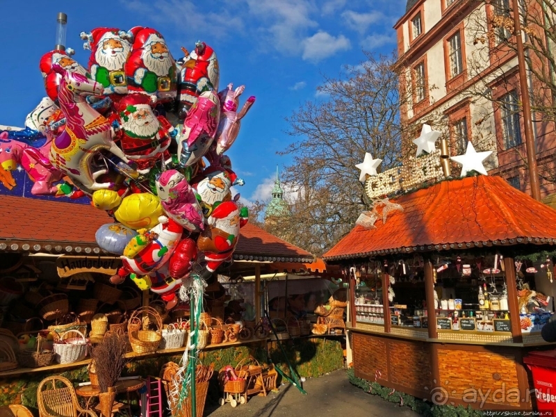 Альбом истории "Рождественские метаморфозы. Старый рынок Дармштадта"
