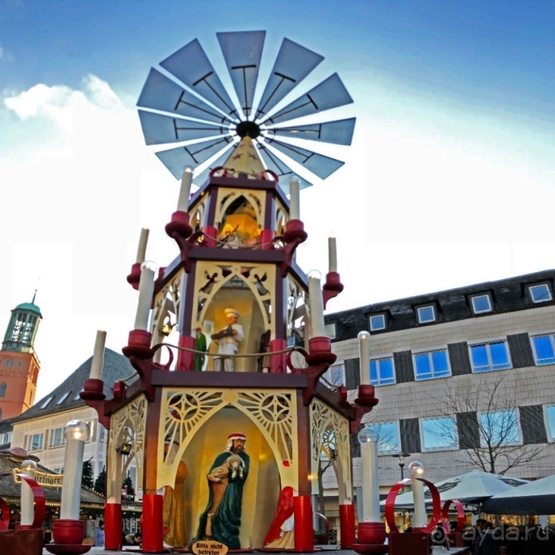 Альбом истории "Рождественские метаморфозы. Старый рынок Дармштадта"