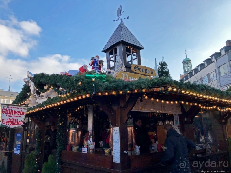 Рождественские метаморфозы. Старый рынок Дармштадта