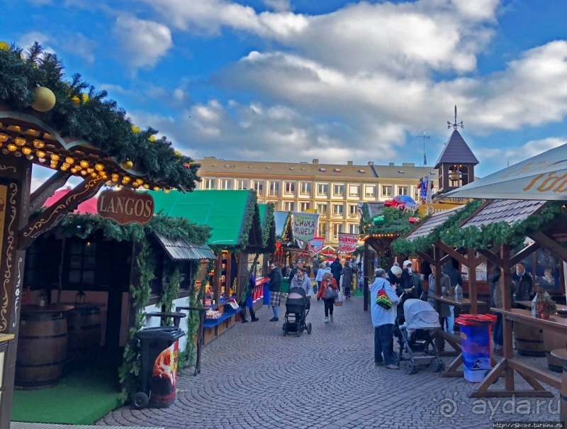 Рождественские метаморфозы. Старый рынок Дармштадта