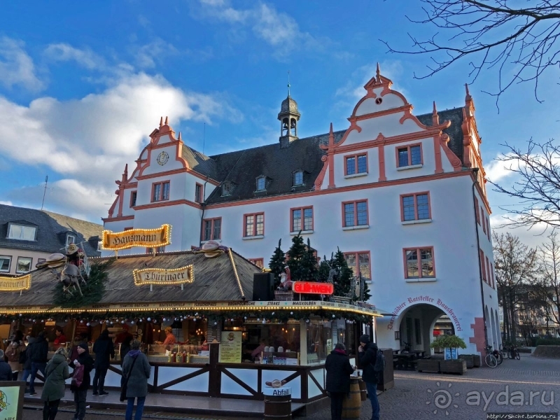 Рождественские метаморфозы. Старый рынок Дармштадта