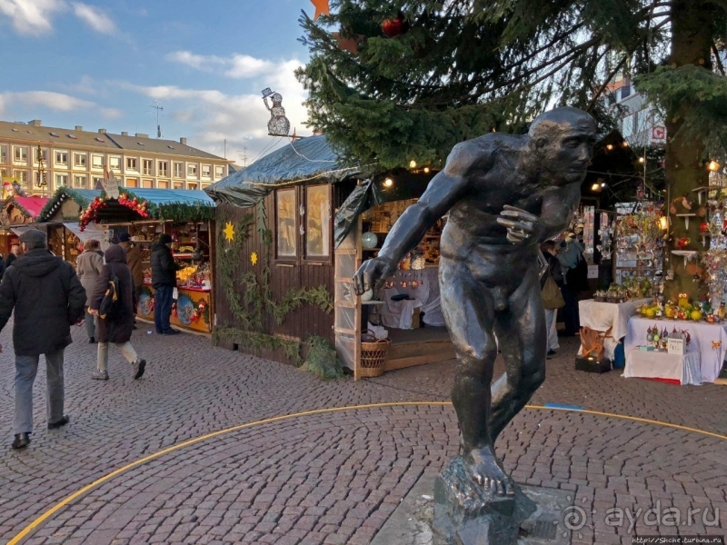 Рождественские метаморфозы. Старый рынок Дармштадта