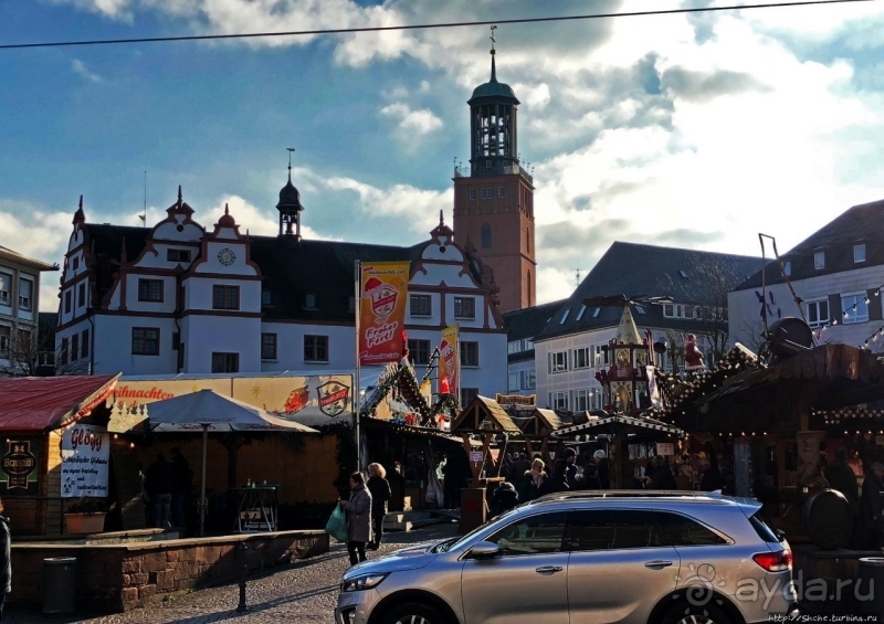 Рождественские метаморфозы. Старый рынок Дармштадта