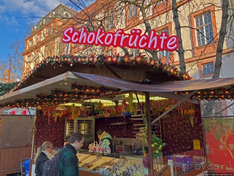 Рождественские метаморфозы. Старый рынок Дармштадта