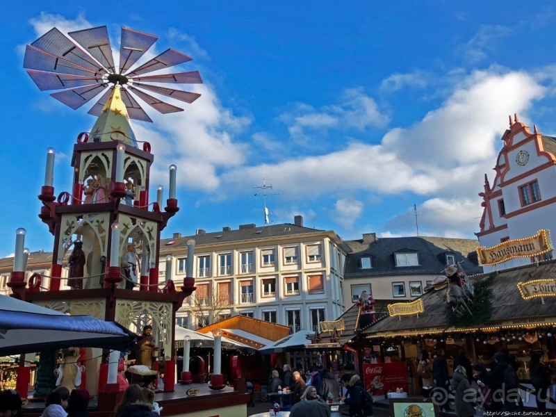 Рождественские метаморфозы. Старый рынок Дармштадта