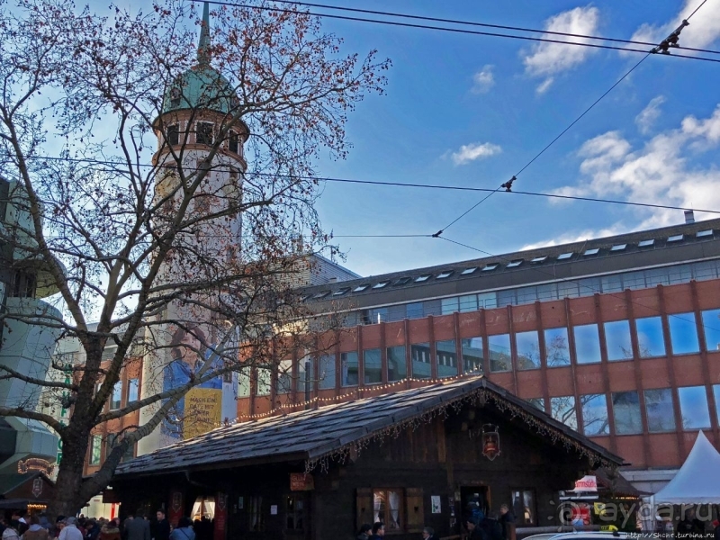 Рождественские метаморфозы. Старый рынок Дармштадта