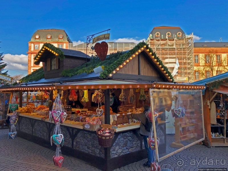 Рождественские метаморфозы. Старый рынок Дармштадта