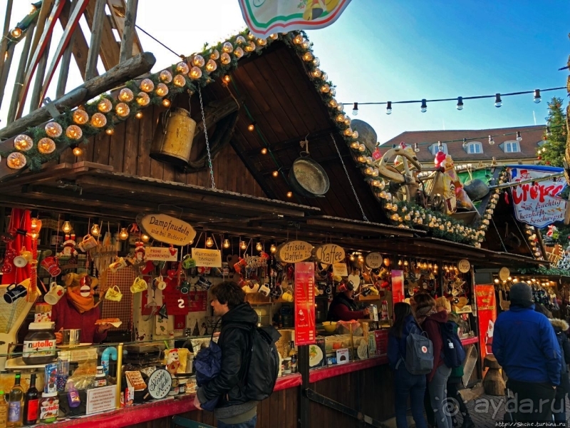 Рождественские метаморфозы. Старый рынок Дармштадта
