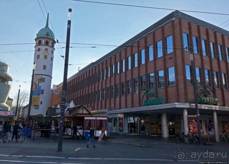 Рождественские метаморфозы. Старый рынок Дармштадта