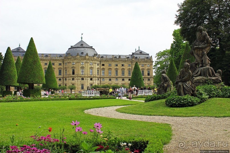 Епископы знали толк в строительстве. Резиденция в Вюрцбурге