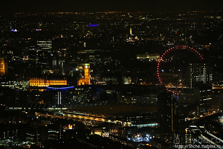 Виды на Лондон с самого высокого небоскреба в Европе "Shard"