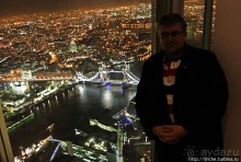 Виды на Лондон с самого высокого небоскреба в Европе "Shard"