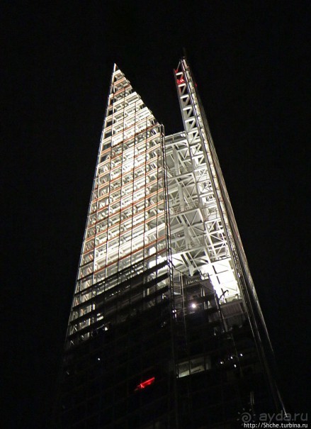 Виды на Лондон с самого высокого небоскреба в Европе "Shard"