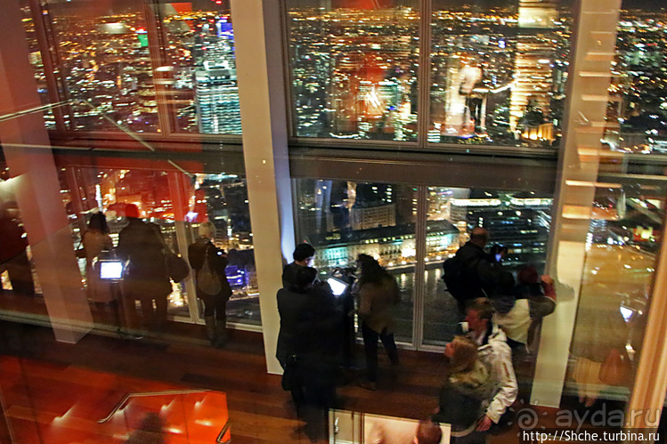 Виды на Лондон с самого высокого небоскреба в Европе "Shard"