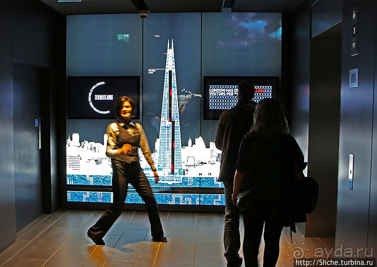 Виды на Лондон с самого высокого небоскреба в Европе "Shard"