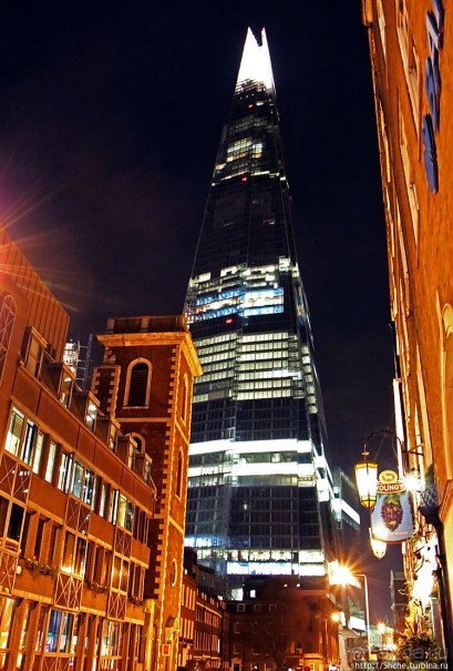 Виды на Лондон с самого высокого небоскреба в Европе "Shard"