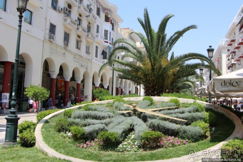 Туристические центры в Салониках — площадь Аристотеля