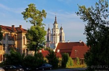 Каунас погожим летним вечером