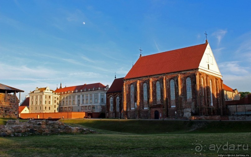 Каунас погожим летним вечером