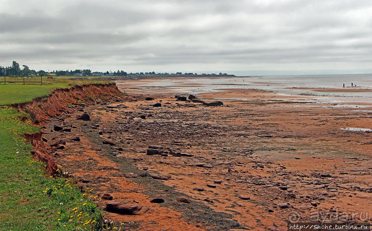 Берег красного песка. Городок Виктория Приморская