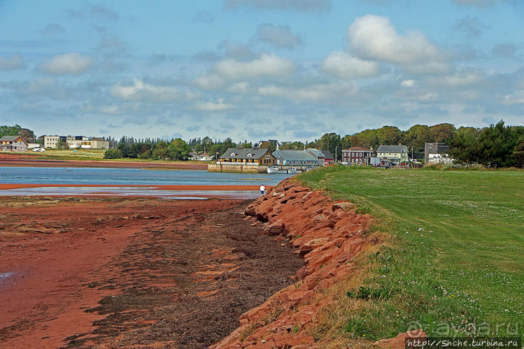 Берег красного песка. Городок Виктория Приморская