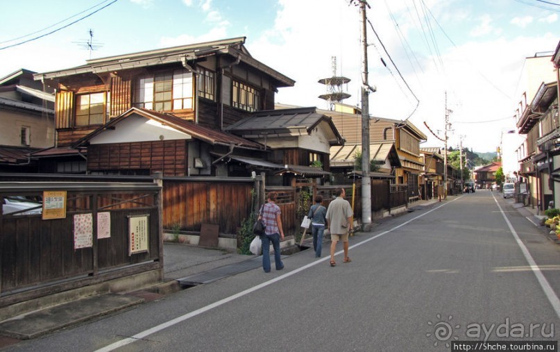 Старая часть города Такаяма