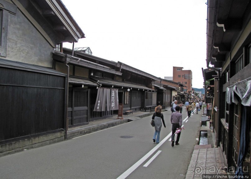 Старая часть города Такаяма
