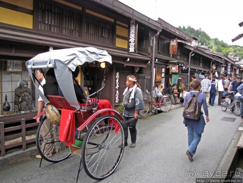 Старая часть города Такаяма