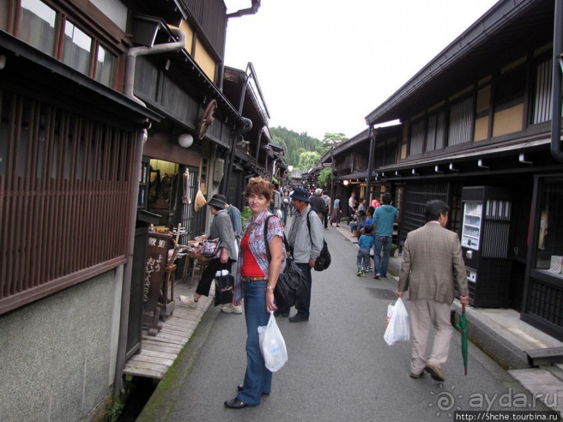 Старая часть города Такаяма