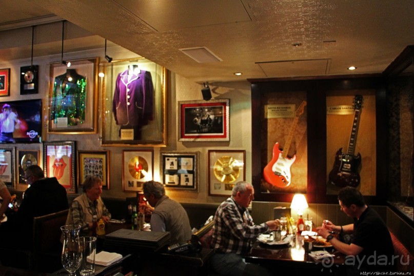Хард Рок кафе в Лондоне — первое из культовых