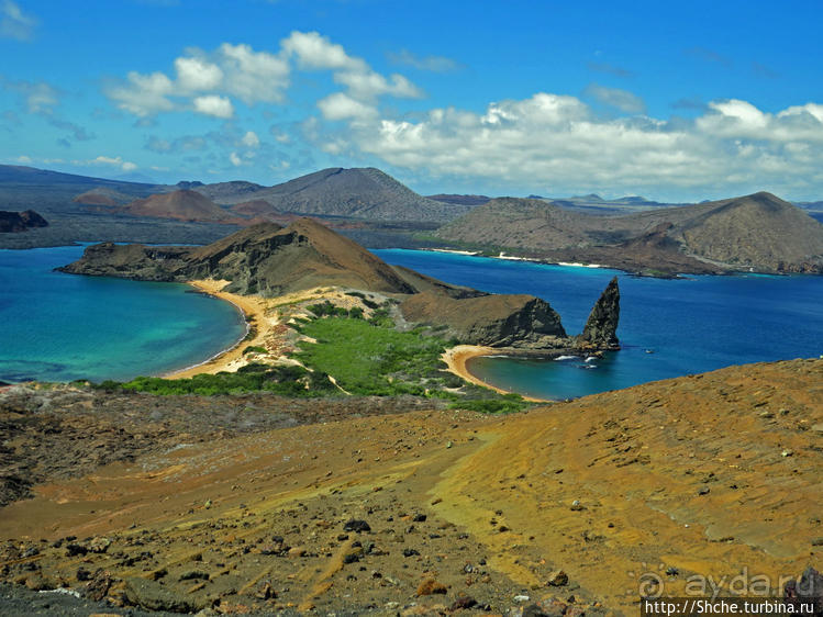 Остров Бартоломе — ландшафтные открытки Галапагос