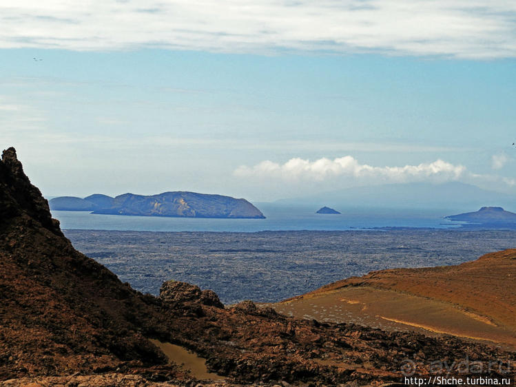 Остров Бартоломе — ландшафтные открытки Галапагос