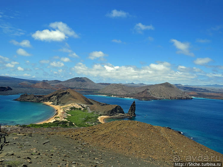 Остров Бартоломе — ландшафтные открытки Галапагос