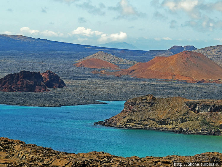 Остров Бартоломе — ландшафтные открытки Галапагос