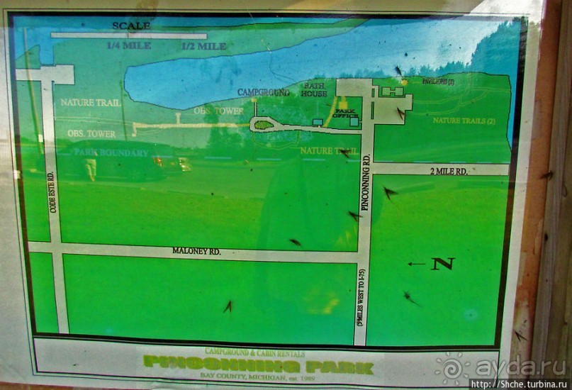 Городок на озере Гурон