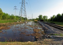 Городок на озере Гурон