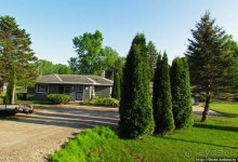 Городок на озере Гурон