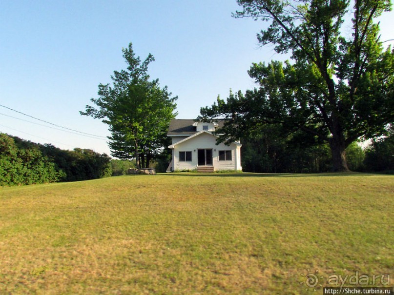 Городок на озере Гурон