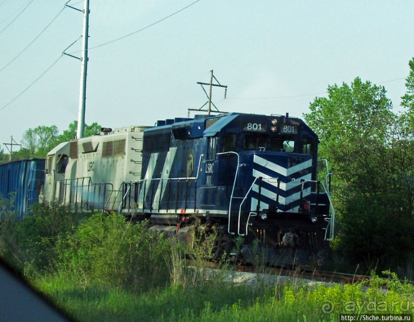 Городок на озере Гурон