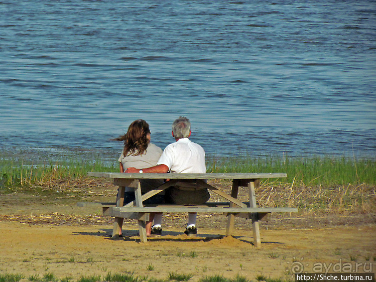 Городок на озере Гурон