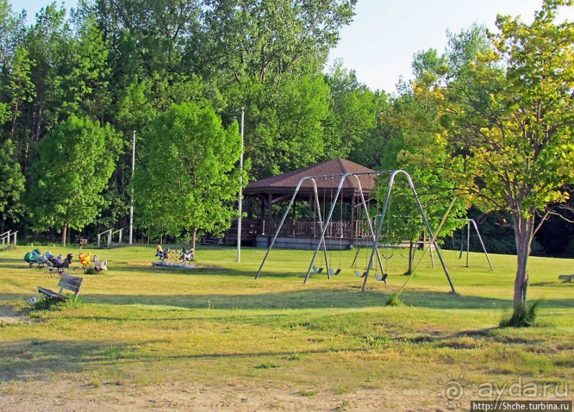 Городок на озере Гурон