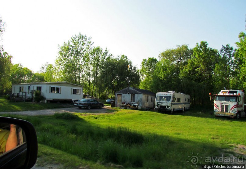 Городок на озере Гурон