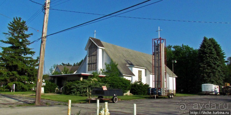 Городок на озере Гурон