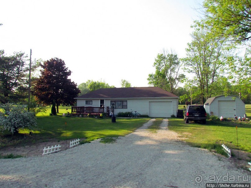 Городок на озере Гурон